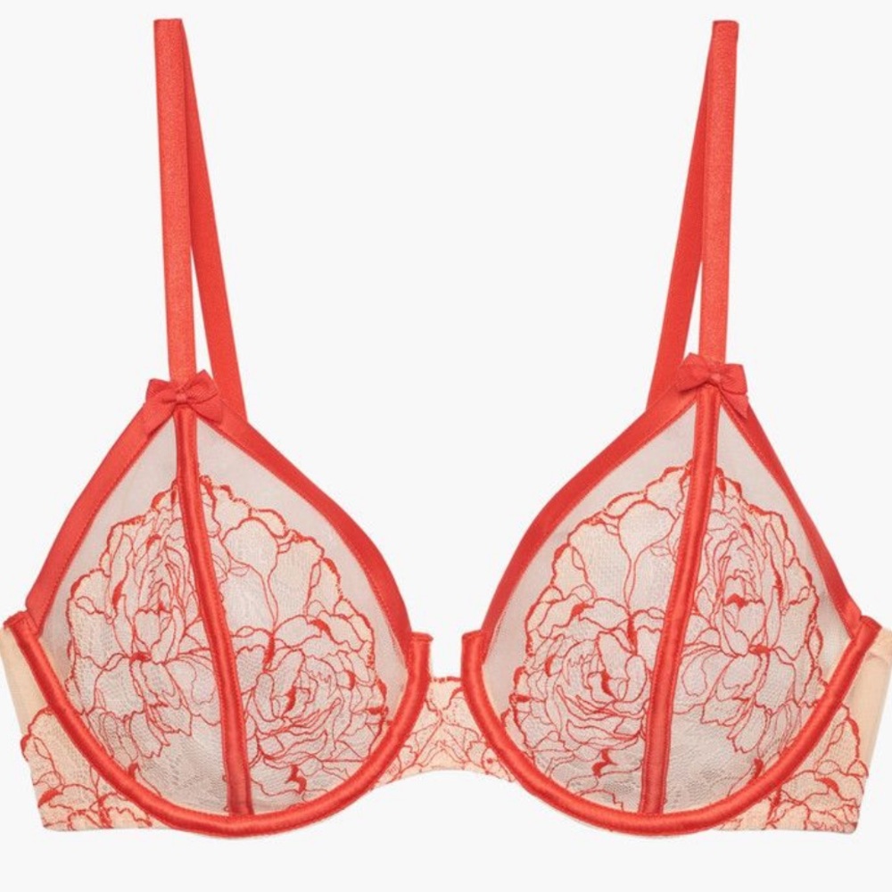 Savage✖️Fenty Embroidered Lace Unlined Bra